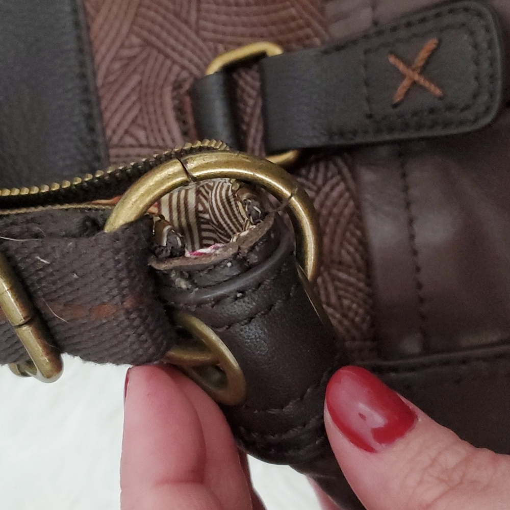 Brown The Sak Leather Crossbody - Picture 7 of 11